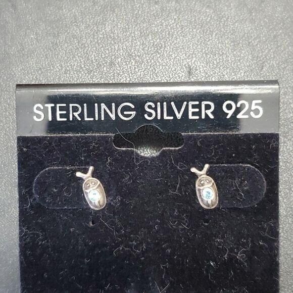 Sterling silver bug earrings - Picture 1 of 7